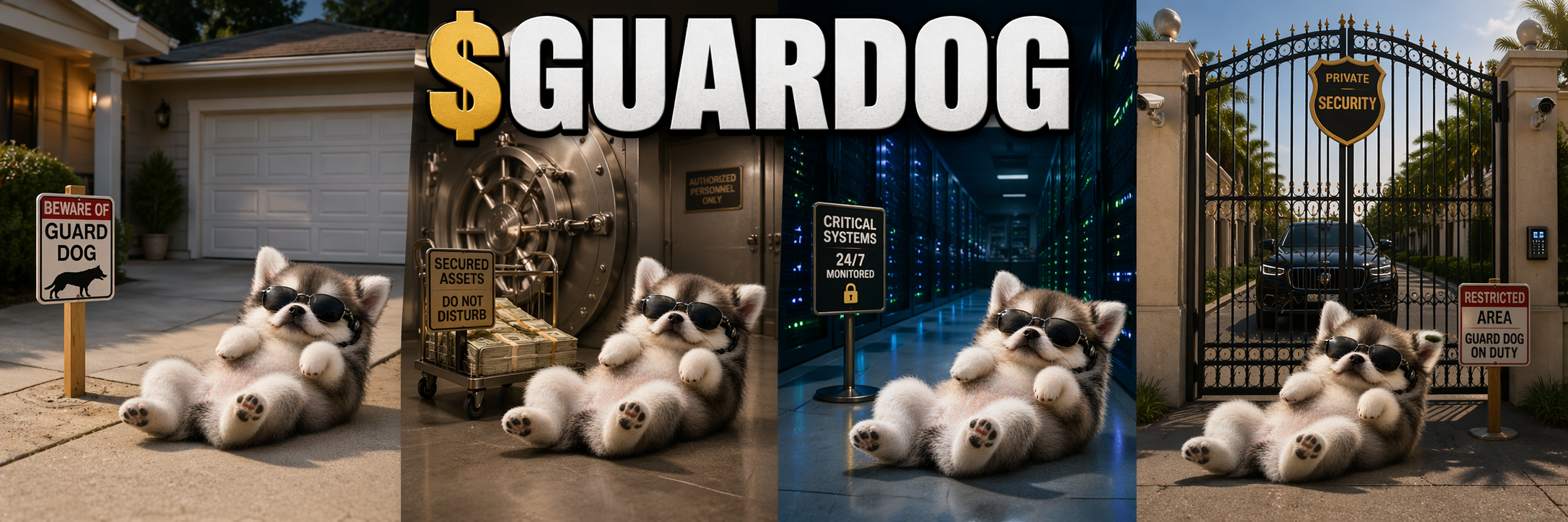 Guard dog deployed at four high-security locations